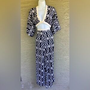 VTG 70s E Steward 2 piece Top and Pants